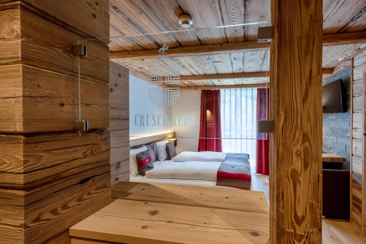 Hotel Crusch Alba Zernez Ngoại thất bức ảnh