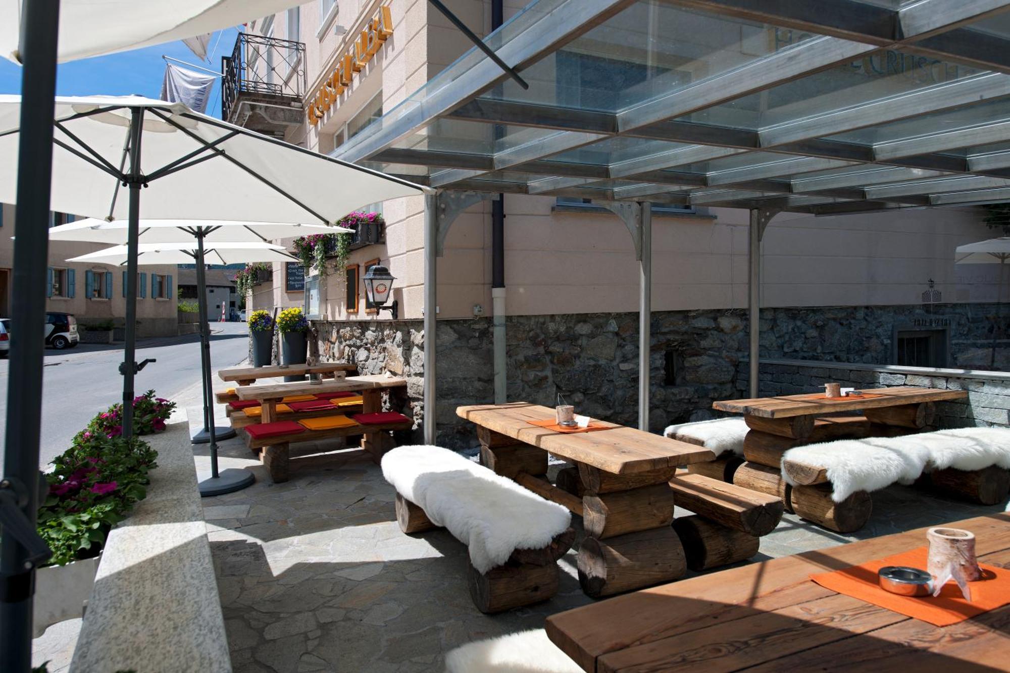 Hotel Crusch Alba Zernez Ngoại thất bức ảnh