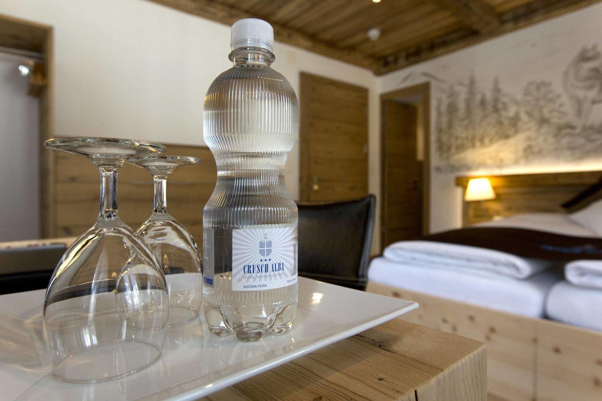 Hotel Crusch Alba Zernez Ngoại thất bức ảnh